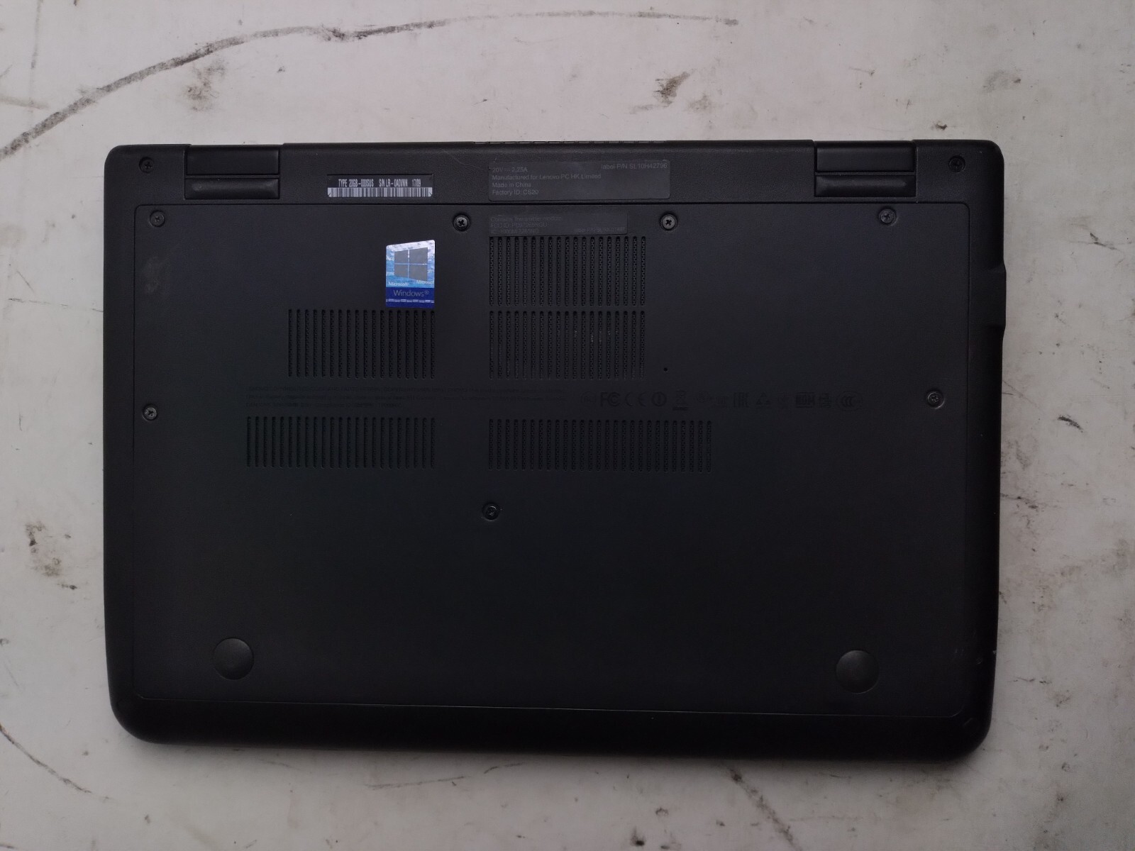 Lenovo ThinkPad 11e w/i3-6100U@2.30Ghz, 8GB RAM, 11″ Laptop for Parts #2257