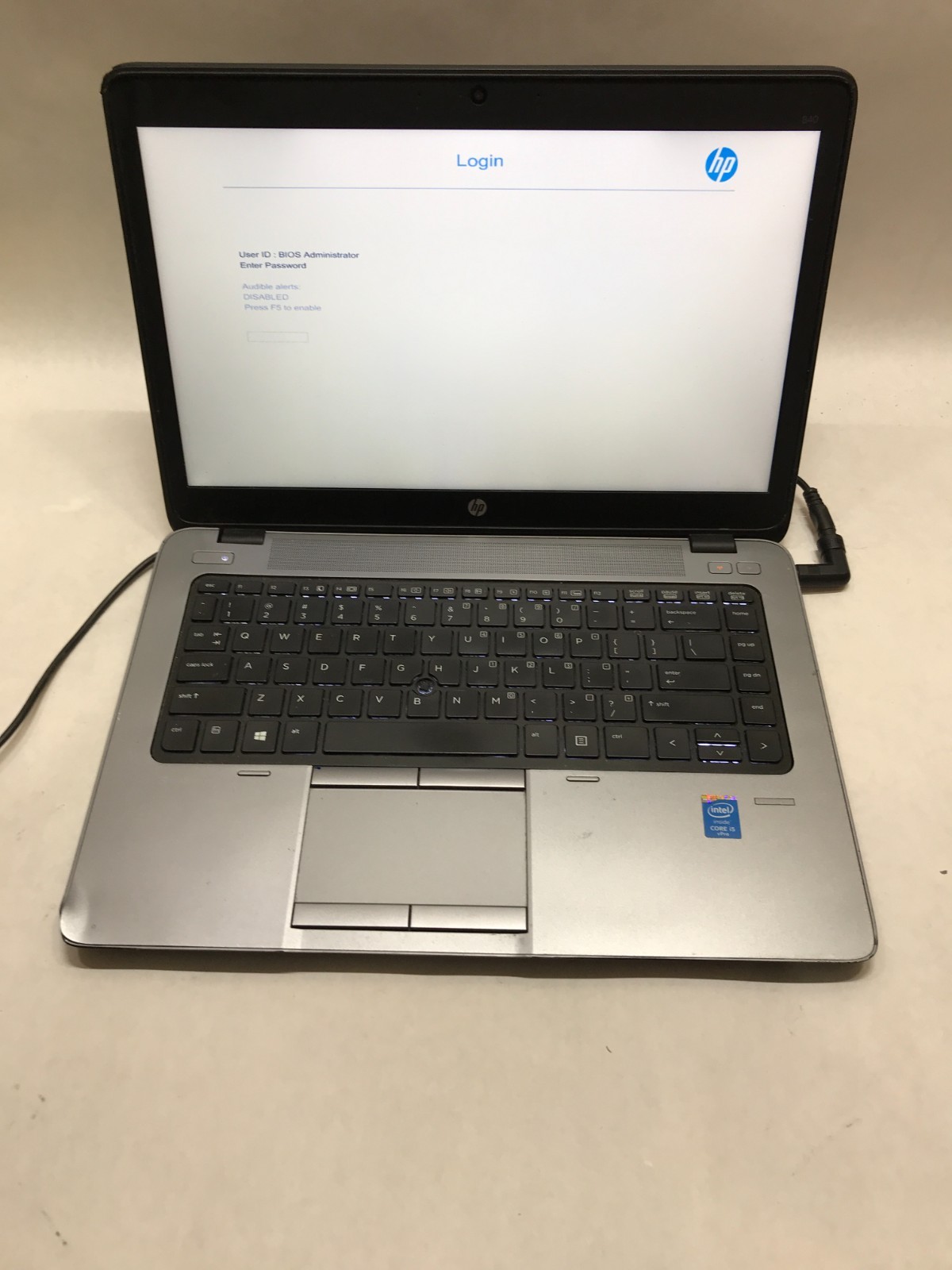 HP EliteBook 840 G1 14″ Intel Core i5 NO RAM NO HDD/OS For Parts BIOS LOCKED -DW