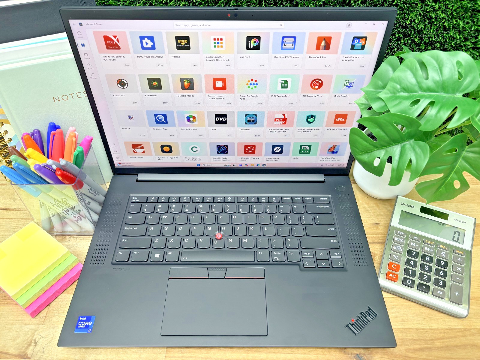 Lenovo ThinkPad P1 Gen 4 Intel i7-11th Gen 2.50GHz 32GB RAM 512GB SSD Win11 Pro*