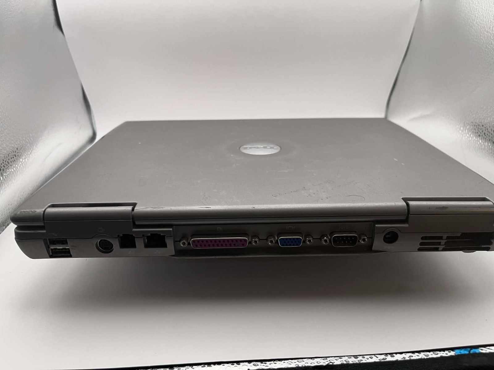 Vintage Dell Laptop Windows XP 30GB 1GB RS232 PARALLEL & Serial Com Port,Grade B