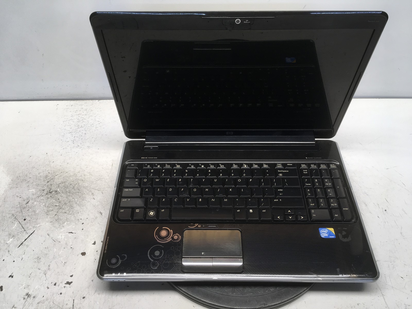 HP Pavilion DV6-1245DX Intel Core 2 Duo T6500 2.1GHz 1 GB NO HDD No Batt