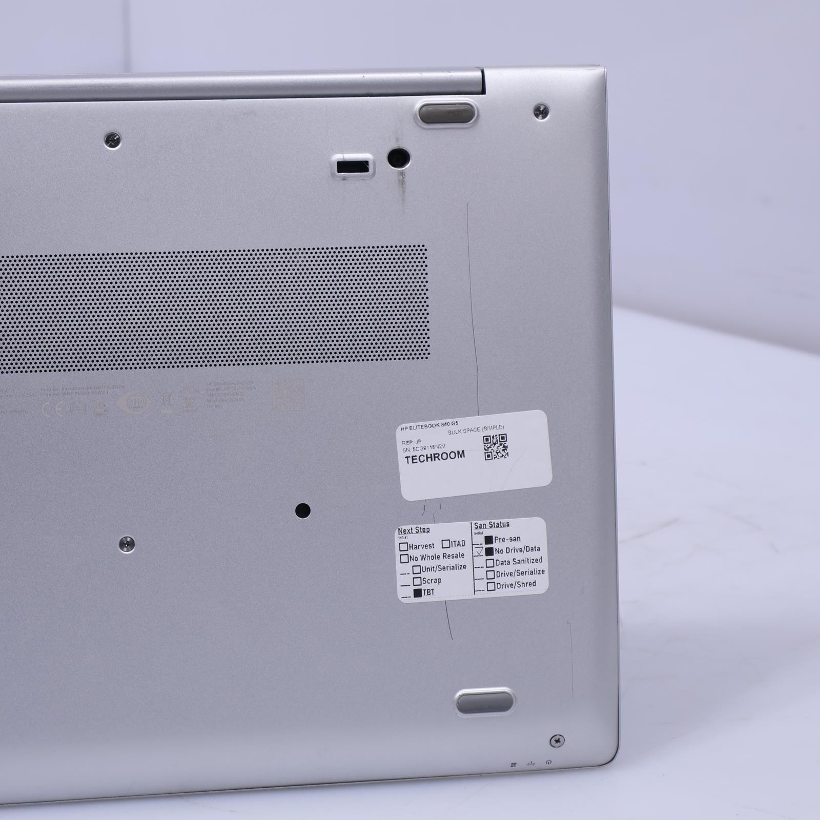 HP Elitebook 840 G5 Intel Core i7 8th Gen 8GB RAM No Drive/OS Laptop