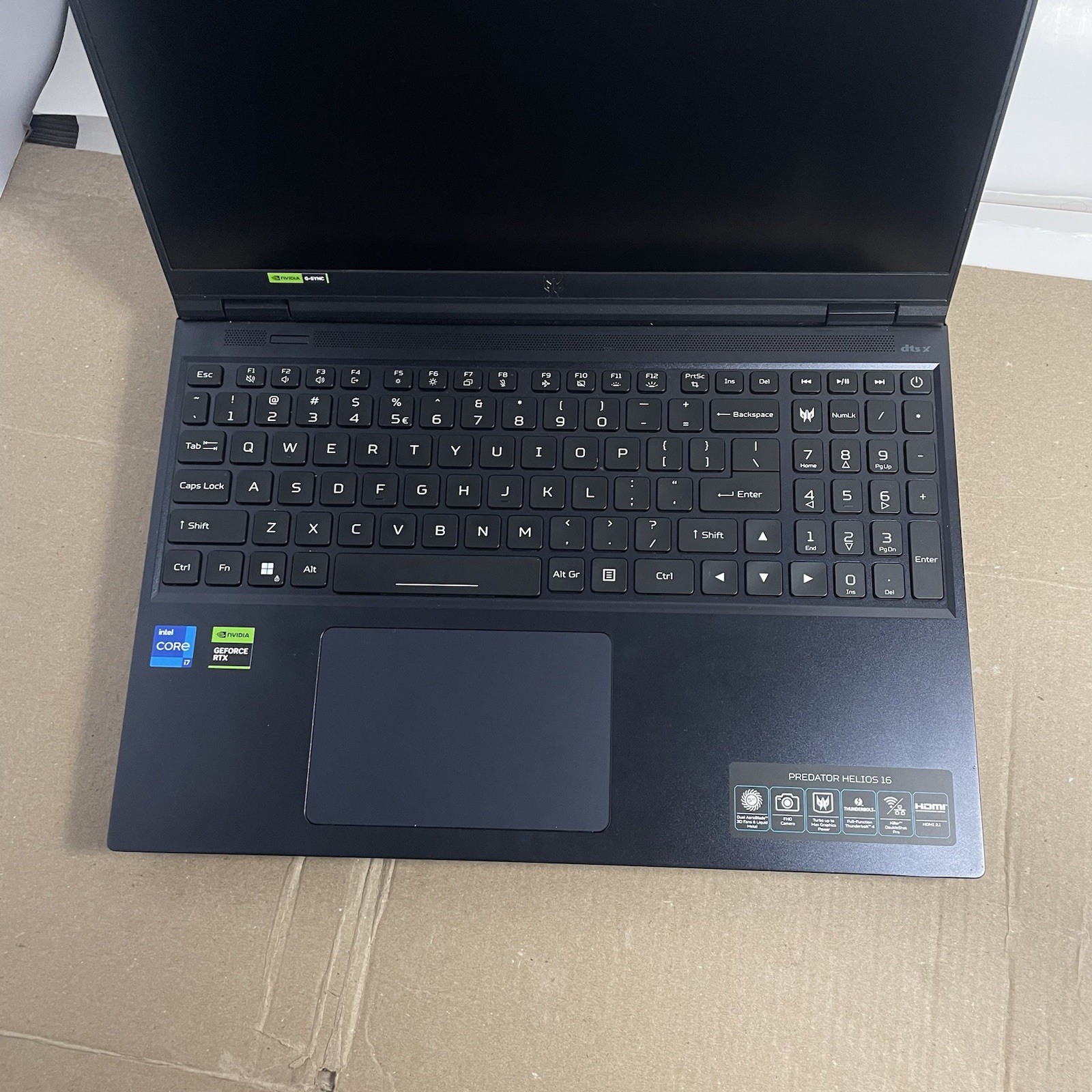 Acer Predator Helios 16 PH16-71 Geforce RTX 4070 i7-13700HX 16GB RAM 1TB SSD