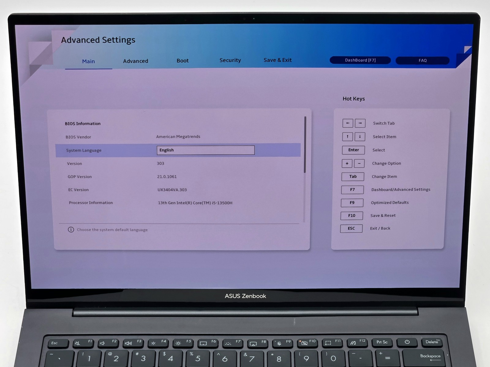 ASUS Zenbook 14X OLED UX3404 14.5″ 2.8K Touch i5-13500H 8GB 512GB SSD Win 11