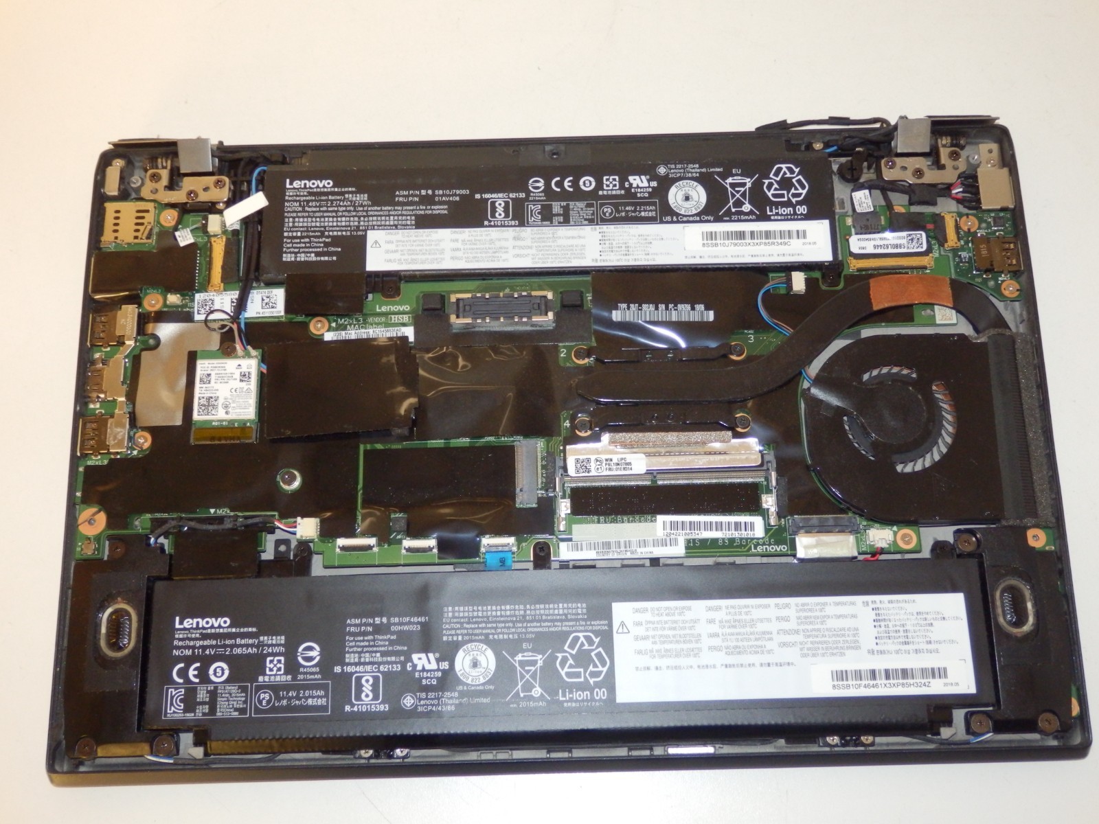 Lenovo ThinkPad T470s – Intel i7-6600U, 4 GB Ram, without SSD, 14″ inch, as faulty