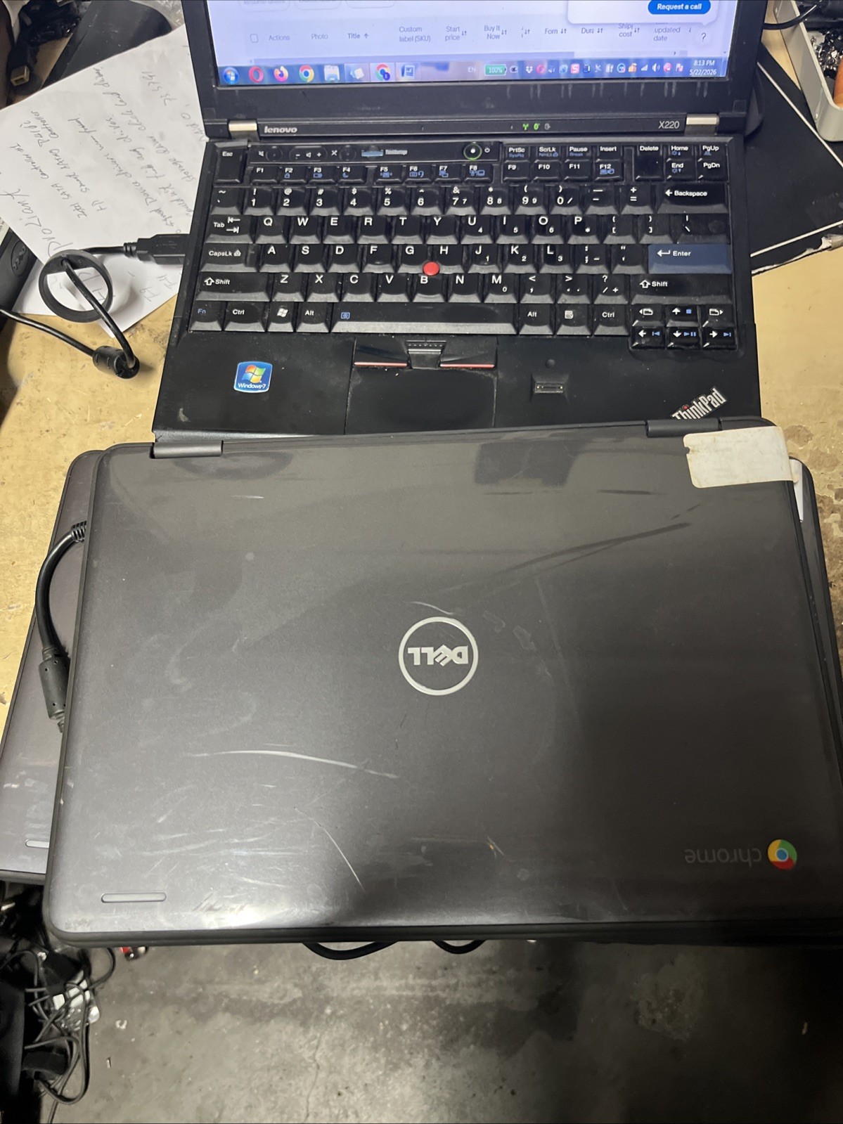 Dell Inspiron 3189 2-in-1 P26T Touch Screen Chromebook 4GB RAM 32GB + Charger