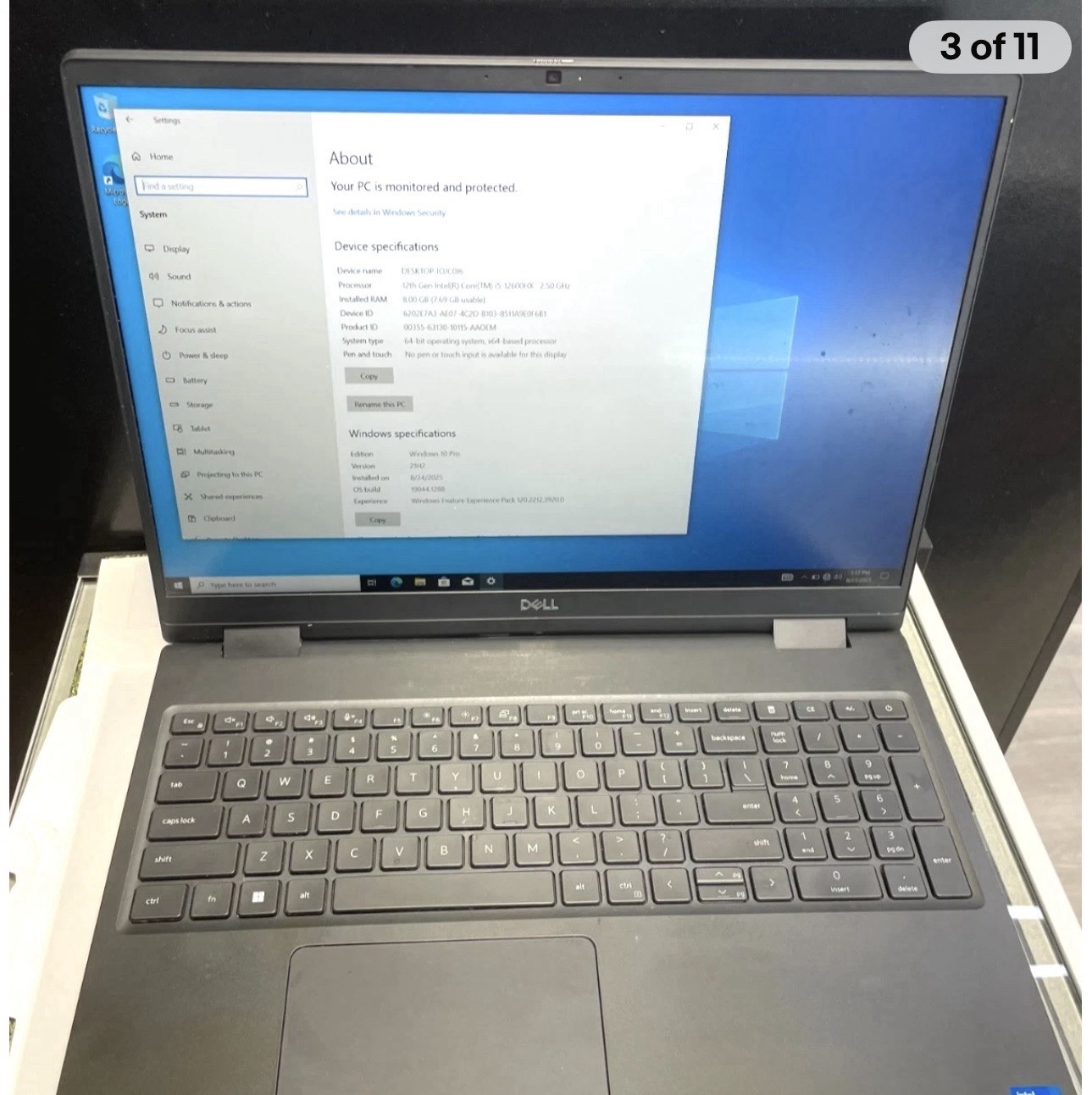 Dell Precision 7670 12th gen i5 / 16gb ram / 256gb SSD / win 10 pro