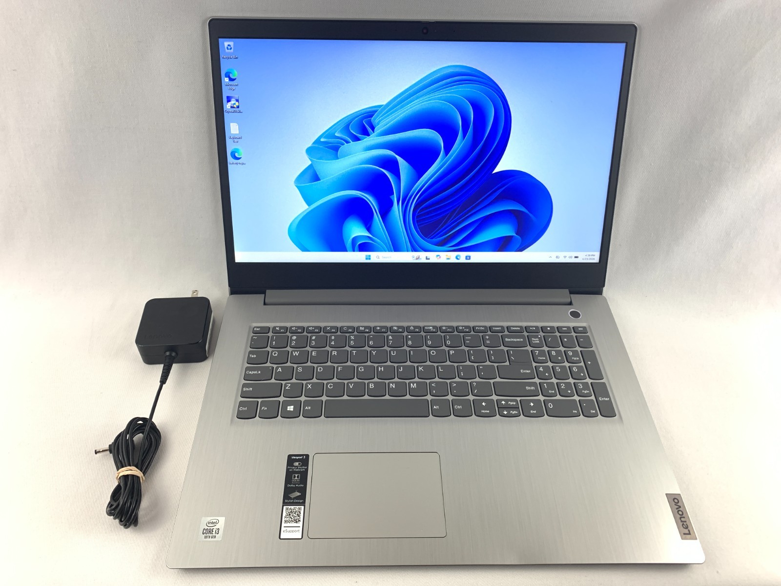 Lenovo IdeaPad 3 17IML05 Laptop Intel Core i3-10110U 2.1GHz 8GB RAM 1TB HDD W11H