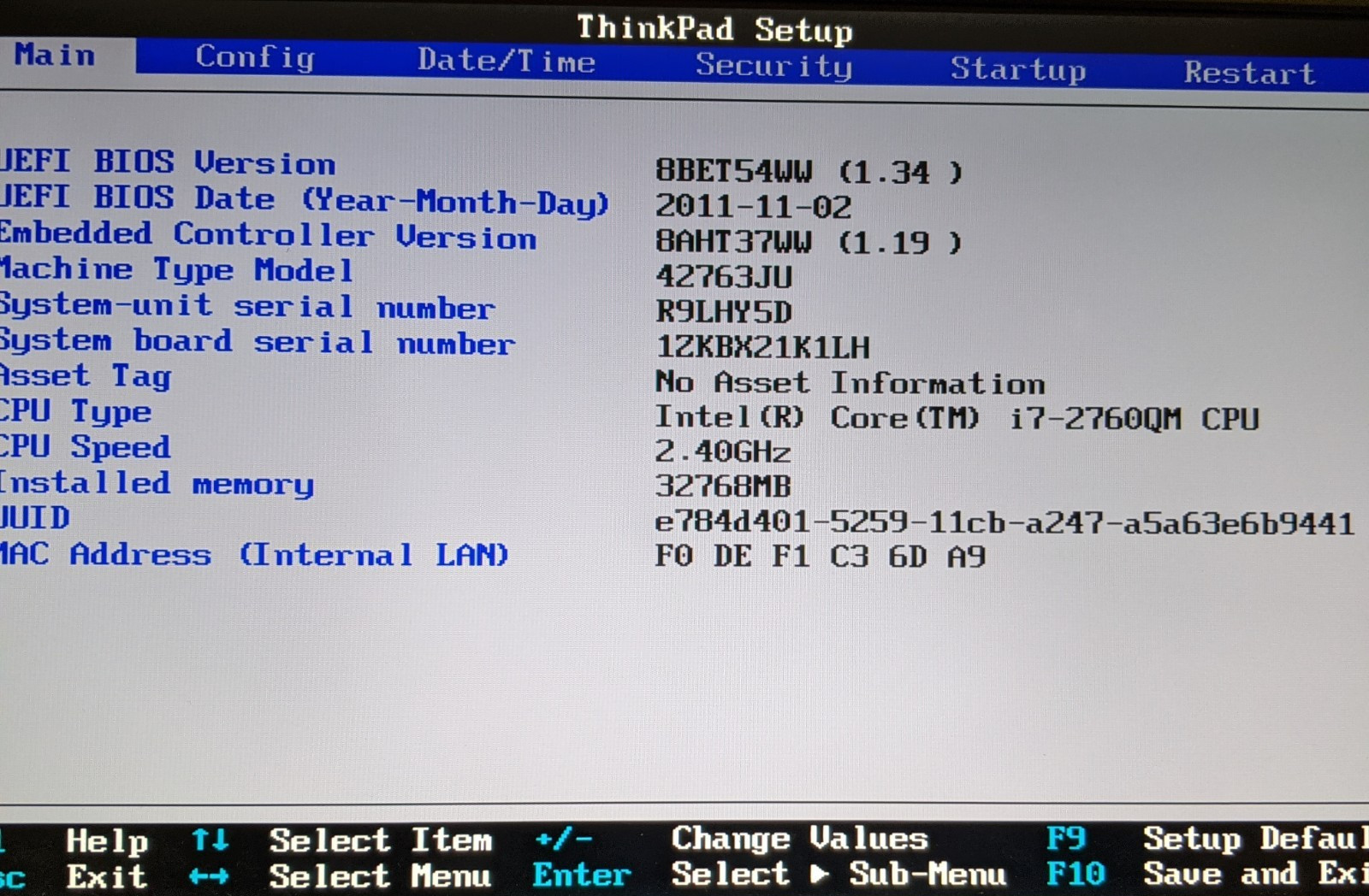 Lenovo ThinkPad W520 15.6” Laptop Intel i7-2760QM 32GB RAM 500GB SSD Win 10 Pro