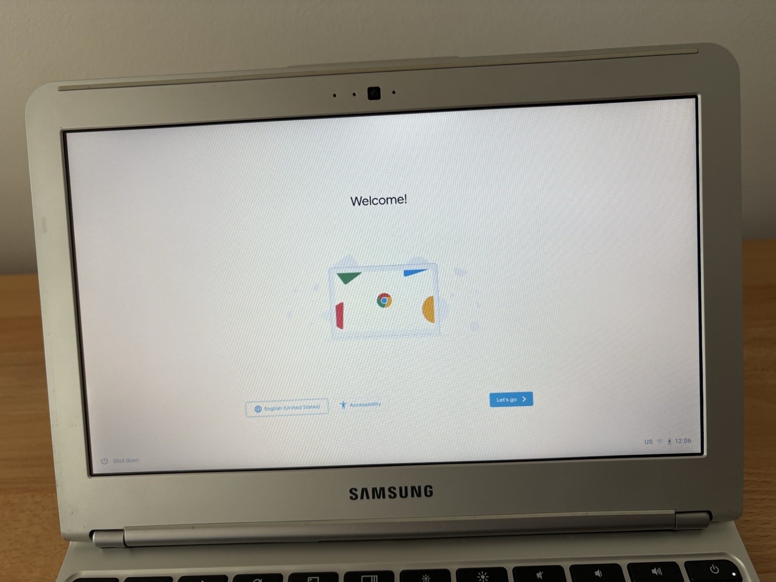 Google Chromebook XE303C12 Laptop And Charger
