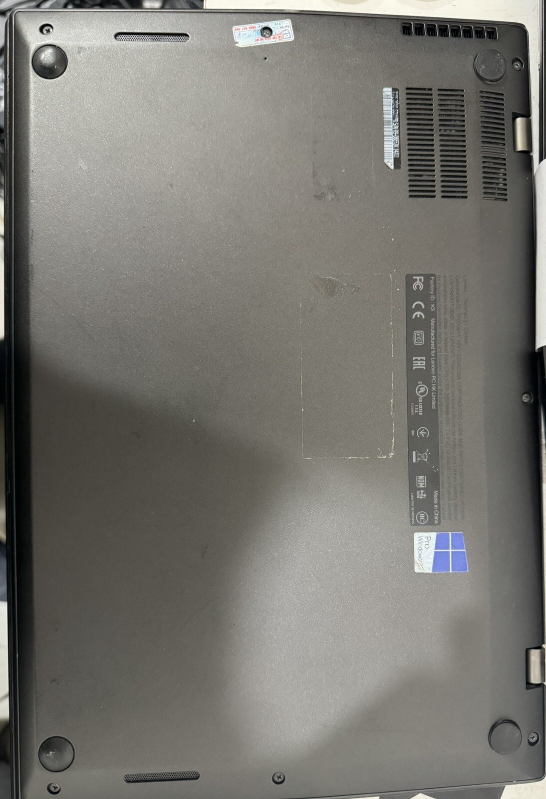 Lenovo X1 Carbon 2nd Gen – 14.0″ Intel I7-4600U 8gb 256gb SSD, Parts