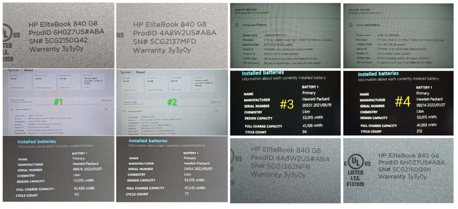 HP EliteBook 840 G8 14″ FHD Wolf Security vPRO i7-1185G7 3GHz 8GB 256GB SSD W11P