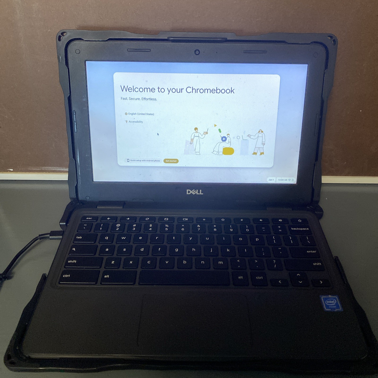 [Type C] Dell Chromebook 3100 – Intel Celeron N4020 – 4GB RAM – 16GB Storage