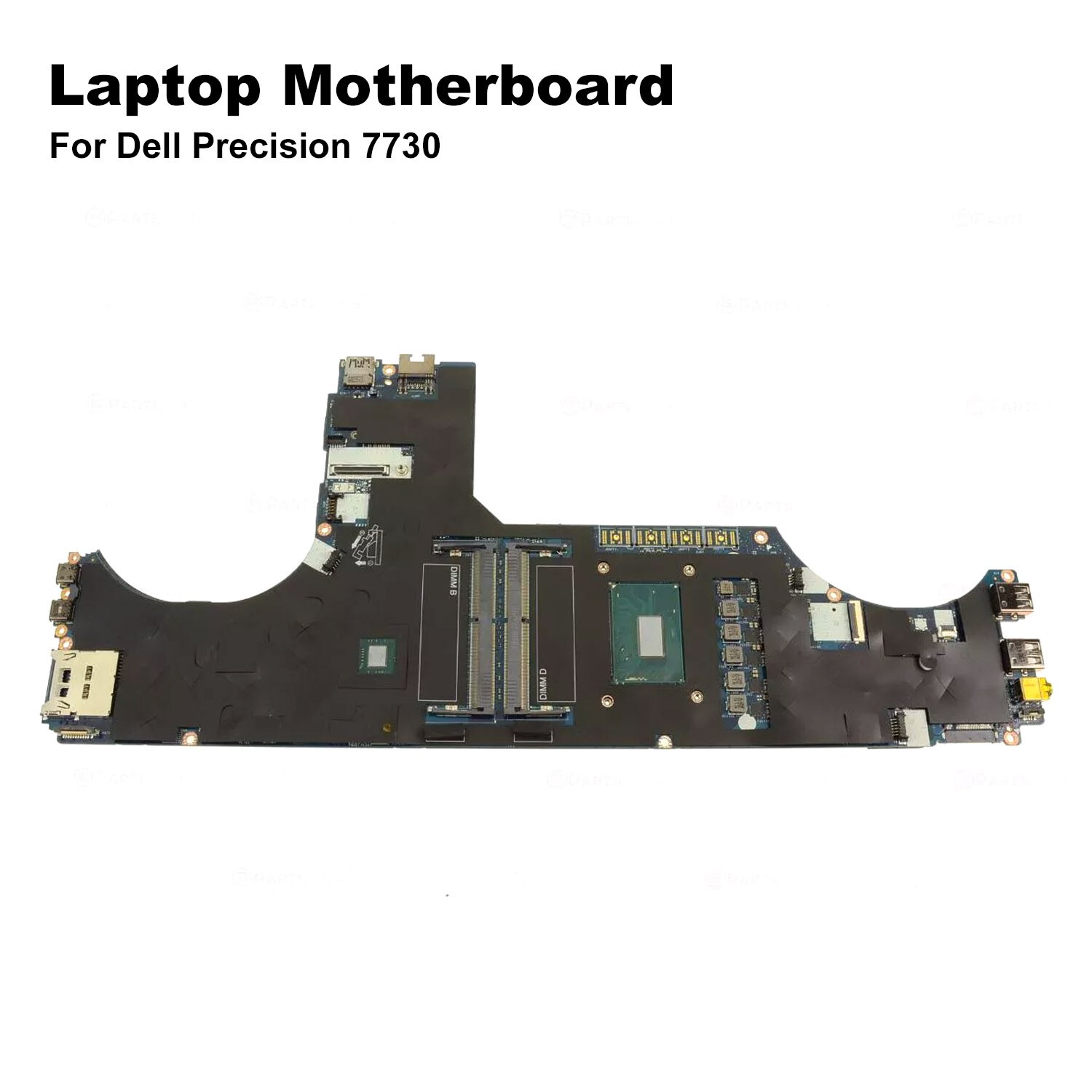Dell Precision 7730 Motherboard Intel E-2176M 6-Core CPU 2.7GHz LA-F601P H127X