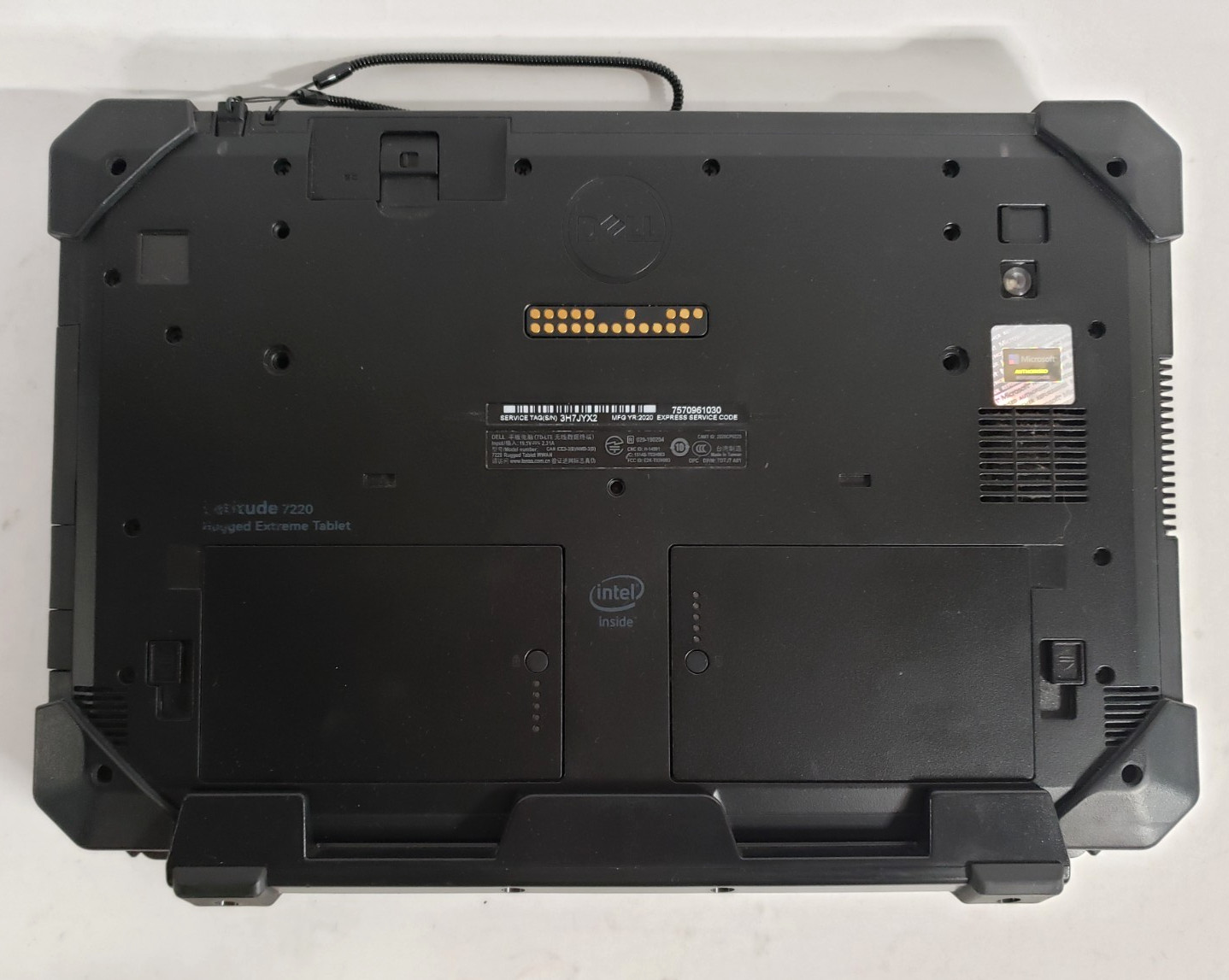 Dell Latitude 7220 Rugged Extreme Tablet i7-8665U 16GB RAM 512GB SSD Win 11 Pro