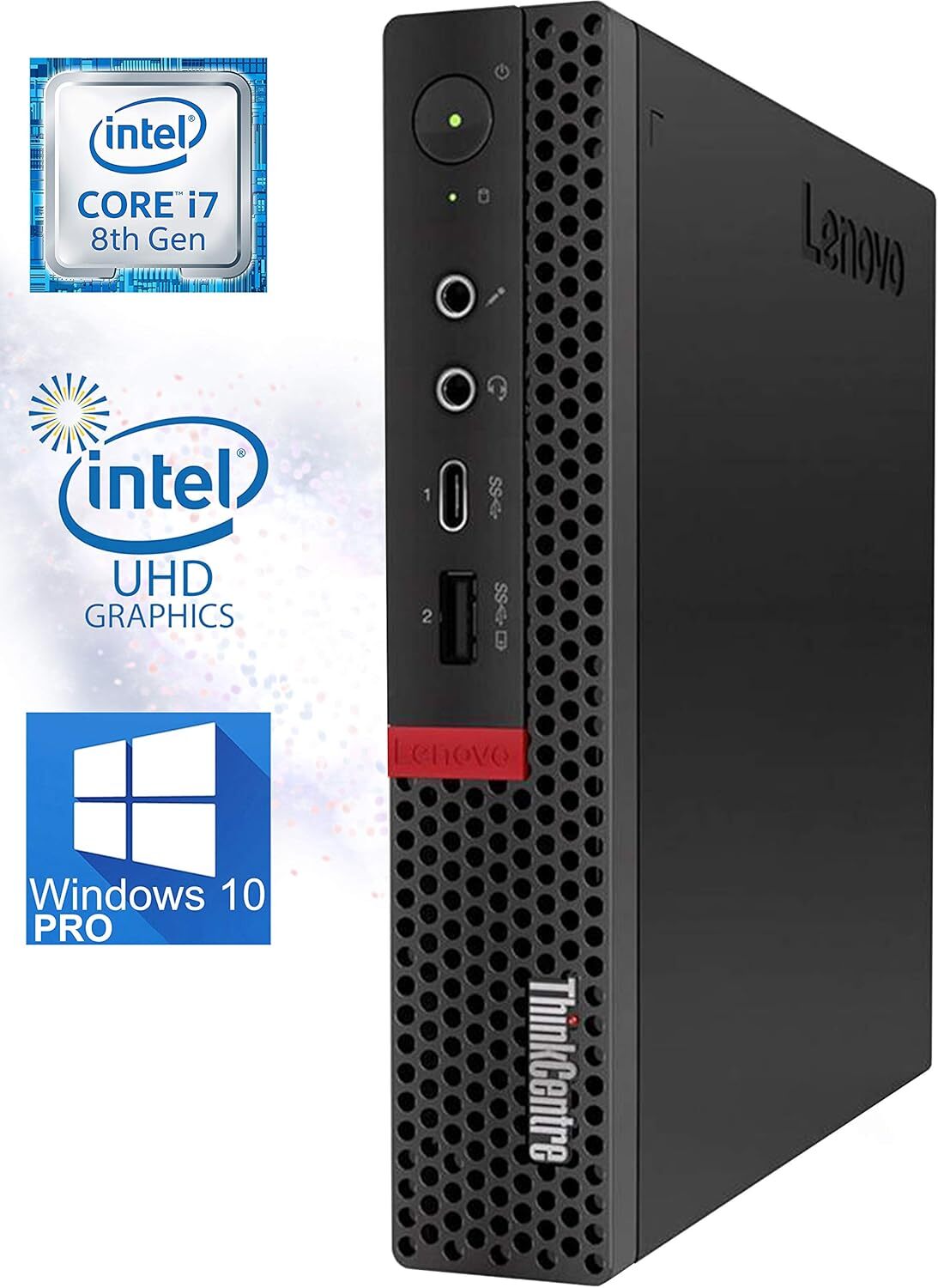 LENOVO ThinkCentre M920Q, Tiny, Intel Core i7-8700T, 16GB, 256GB