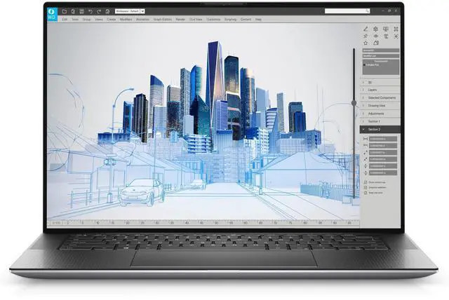 Dell Precision 5550 15.6 in Intel i7-10850H QUADRO T1000 32GB RAM 512GB SSD