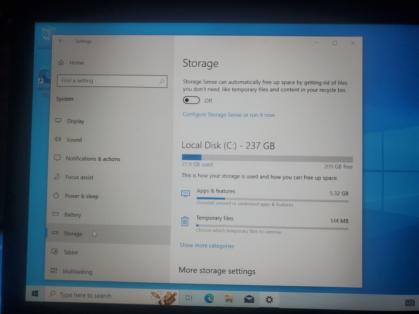 Dell Inspiron 13 7375 AMD Ryzen 5 16gb/256gb Touchscreen.