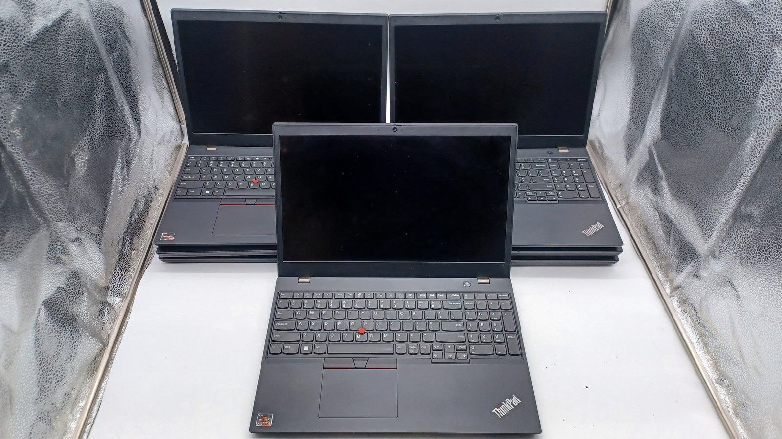 Lot Of 7 Thinkpad Laptop Lenovo L15 Gen2 Ryzen 5 Pro 5650U No Ram No HDD