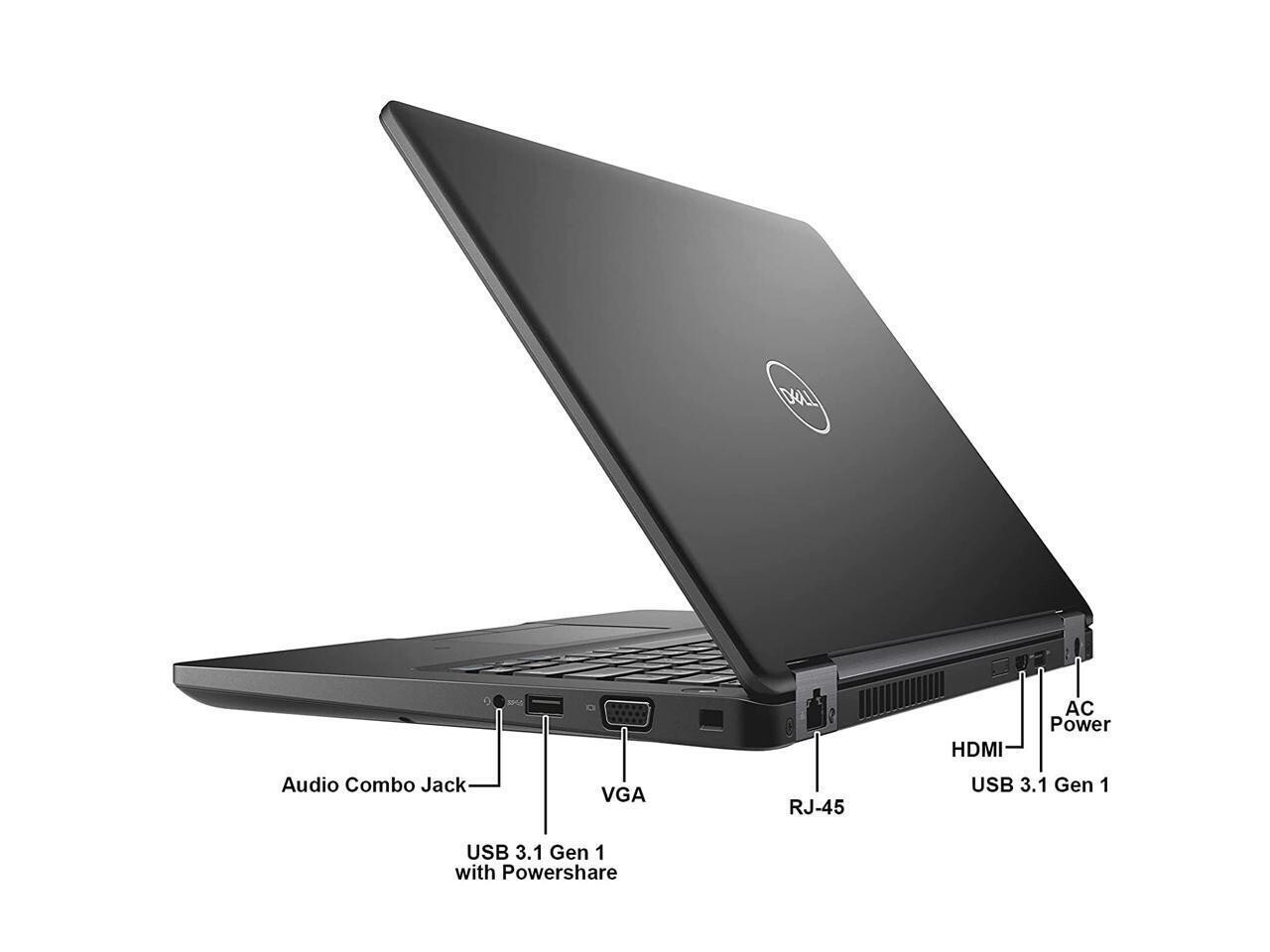 Dell Latitude 5490 14″ Intel i5-8350U 32GB RAM 1TB NVME SSD HDMI Win 11 Laptop