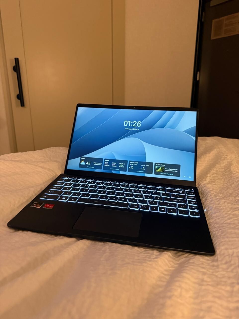 MSI Laptop – Ryzen 5 CPU, 8GB RAM (Expandable), 512 SSD, Pristine Condition