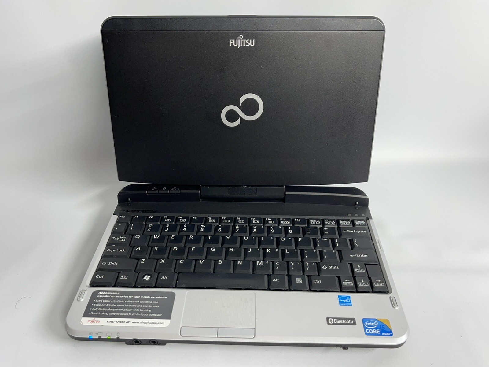 Fujitsu Laptop T Series Intel i5 – 1.33 GHz Windows 10 – 320 HDD