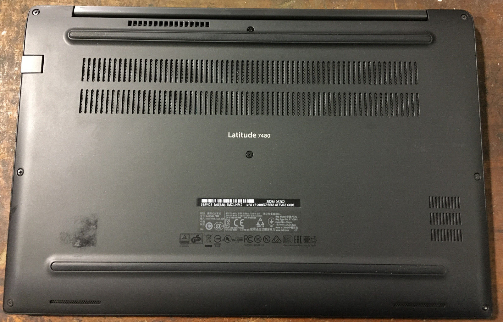 Dell Latitude E7480 Intel Core i5-7300U 8GB RAM 256GB SSD