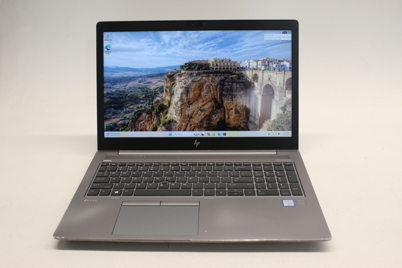 HP ZBook 15UG6 I7-8665U 256GB NvME 16GB DDR4 Win11Pro* See Desc
