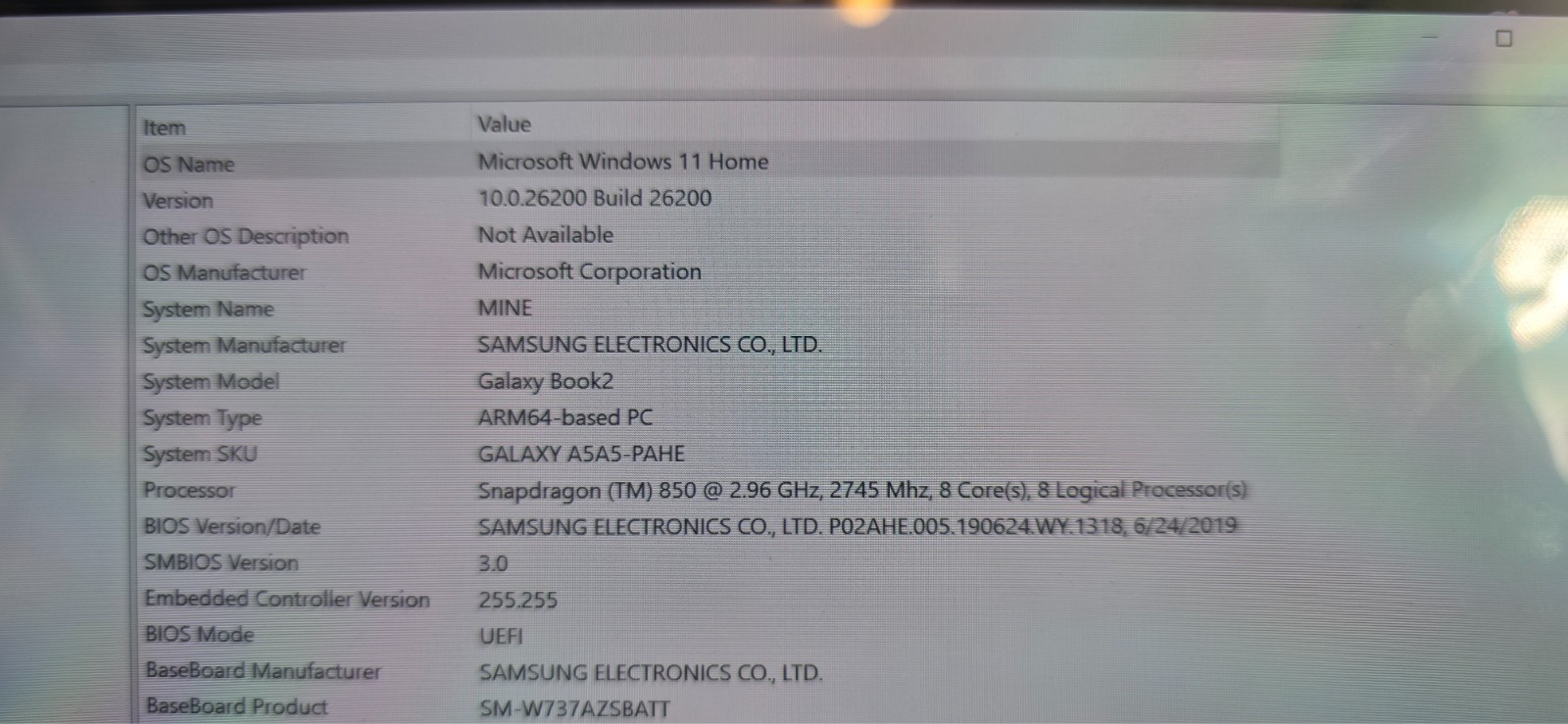 Samsung Galaxy Book2 2-in-1 Laptop Barely Used No Charger