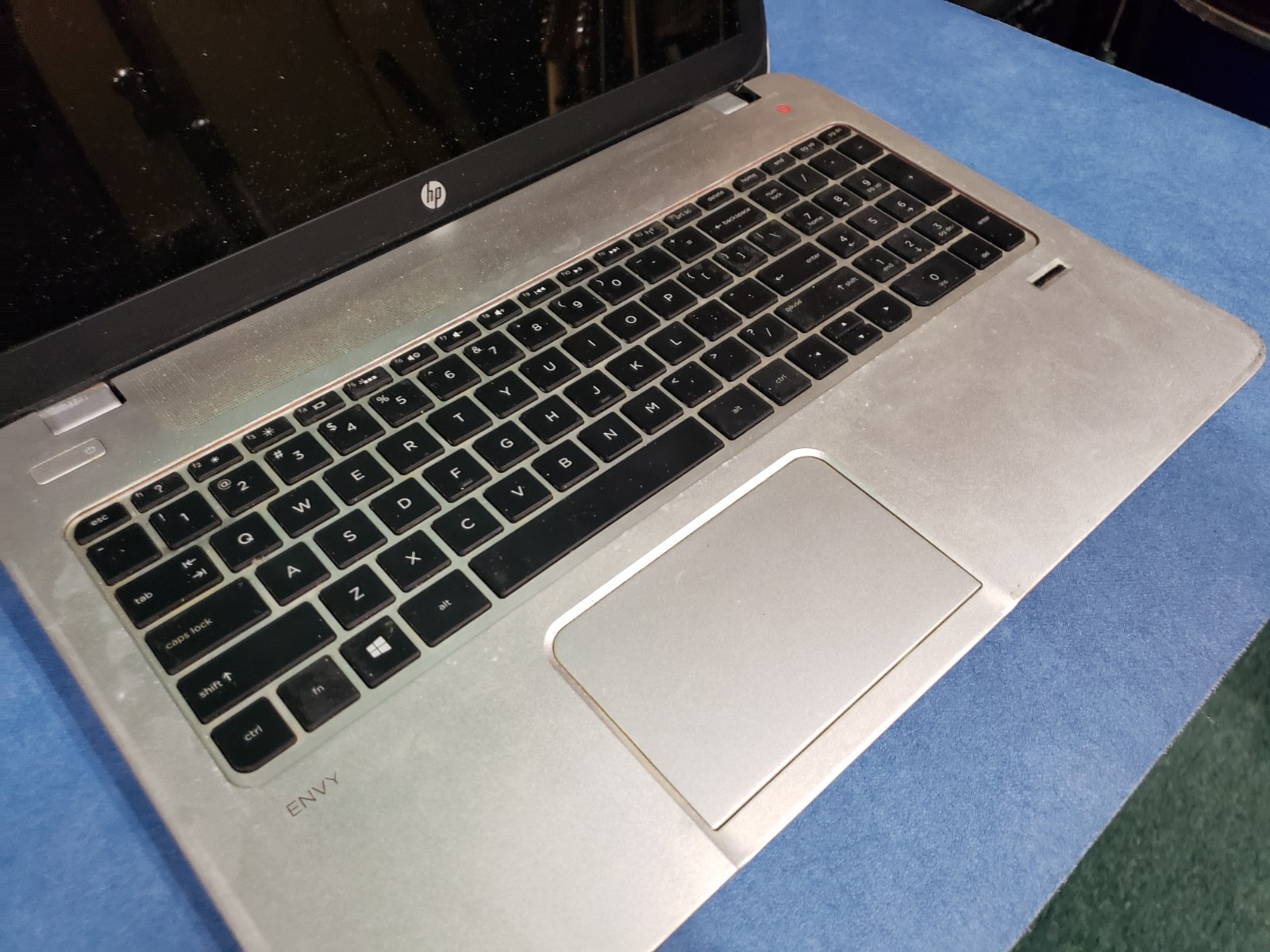 HP Envy 15t-j000 for parts only damaged laptop specs unknown
