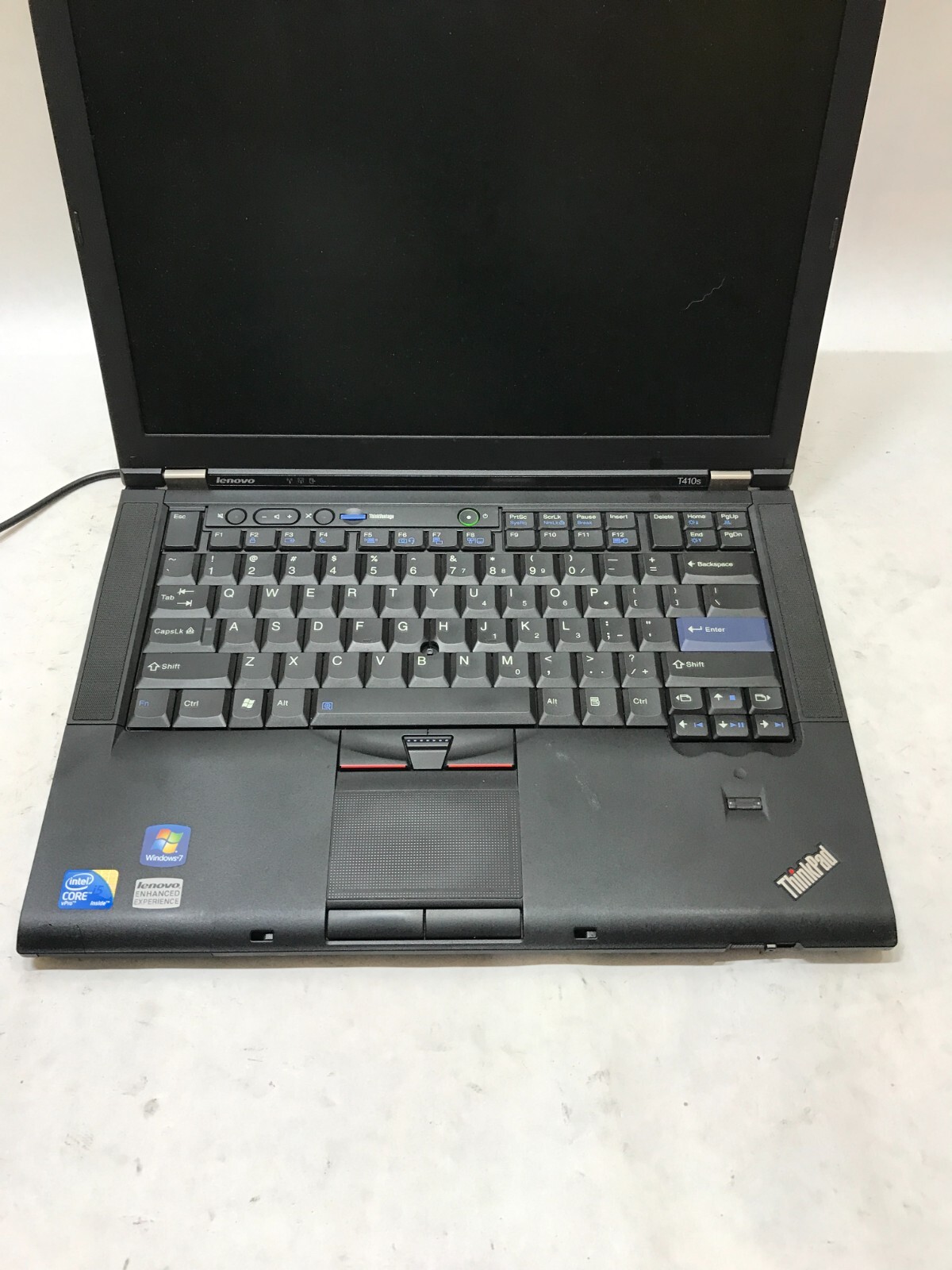 Lenovo ThinkPad T410s 14″ Intel Core i5 NO RAM NO HDD/OS Dead Screen Boots! – DW