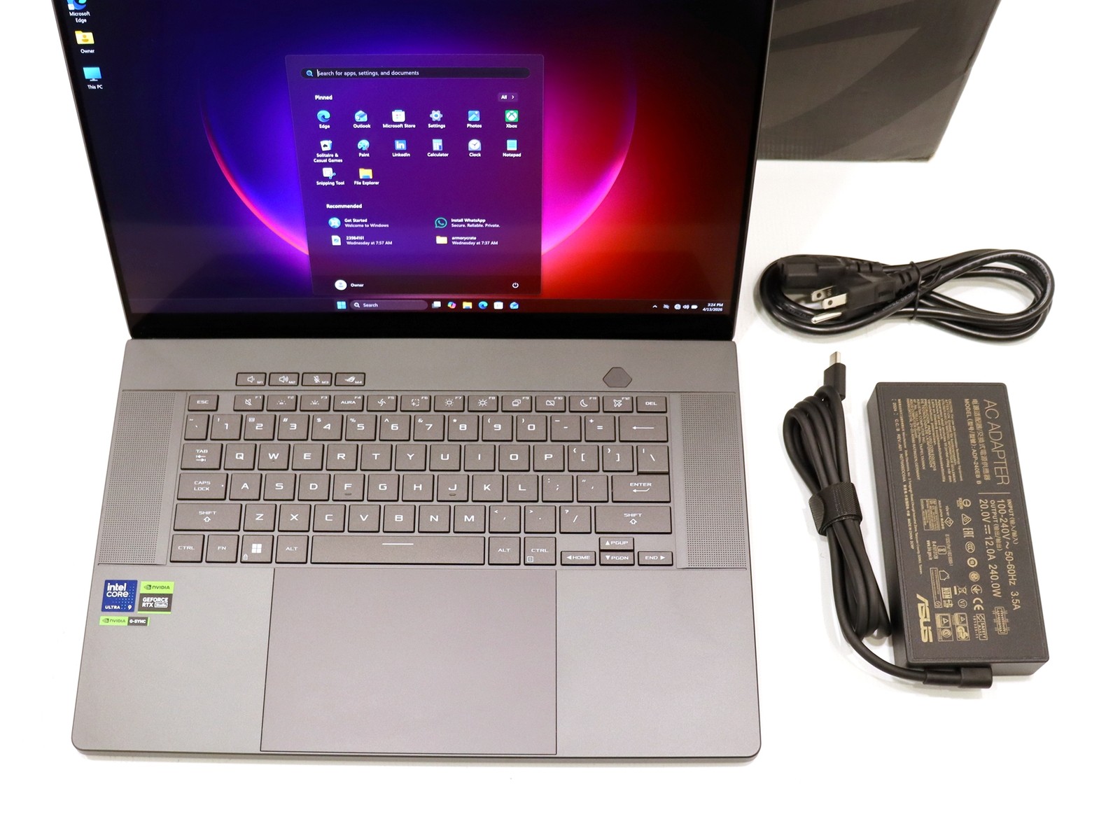 ASUS ROG Zephyrus G16 2.5K Ultra 9 185H 16GB 2TB NVMe W11H GeForce 4070 – Read