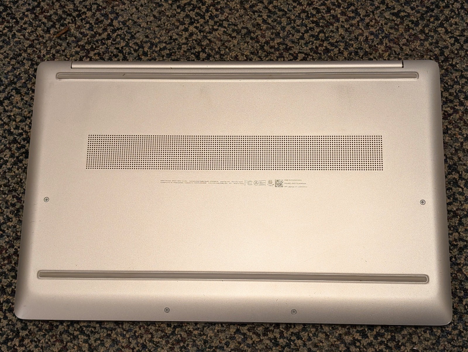 *READ* HP 17-cn0025nr Laptop PC 17.3″ i5-1135G7 No RAM/SSD *DOESN’T POWER ON*
