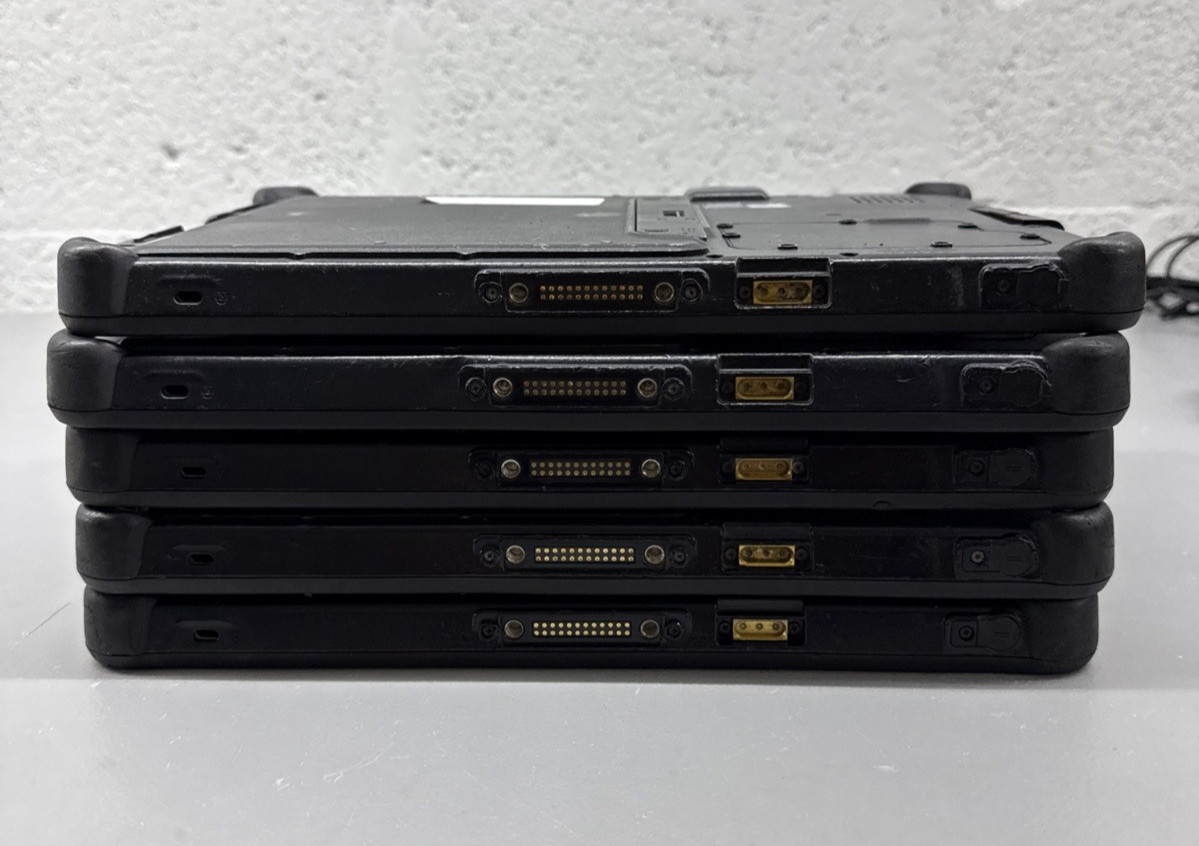 Lot of 5 Getac F110 G3 Rugged Tablet | Core i7-6600 | 8GB RAM | 128GB SSD |NO OS