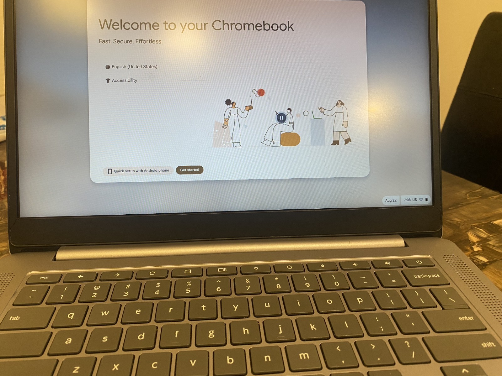Lenovo – Chromebook 3 14″ Laptop – Mediatek MT8183 – 4GB Memory – 64GB eMMC