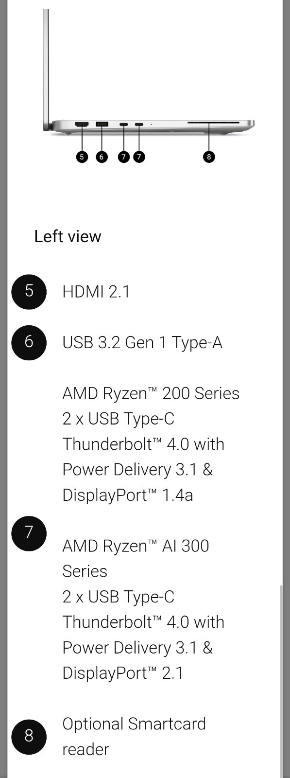 Dell Pro 13 Plus 13.3″ Ryzen AI 7 PRO 350, 32GB 512GB SSD, 4G LTE, Platinum, NEW