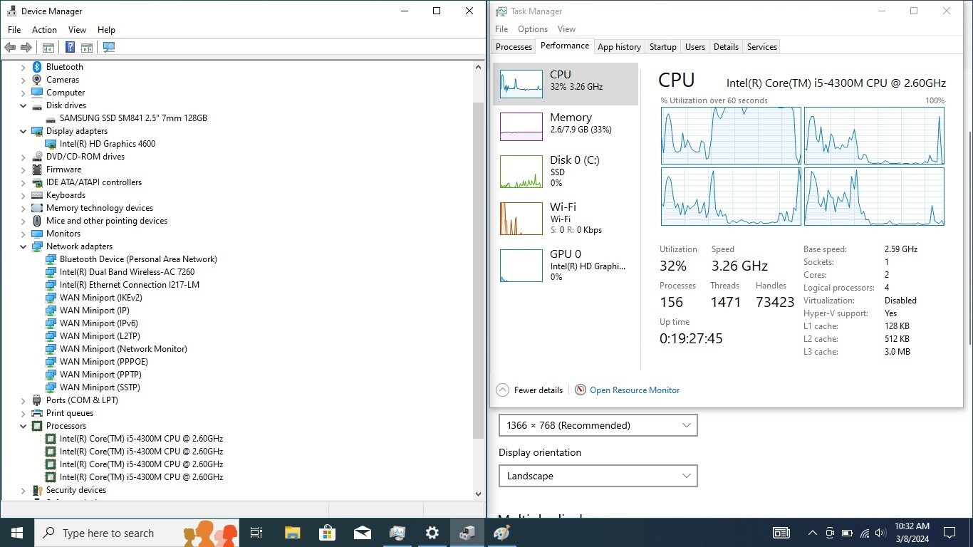 Lenovo Thinkpad T540p 15.6″ Laptop – Core i5 8GB Win 10 Pro SSD