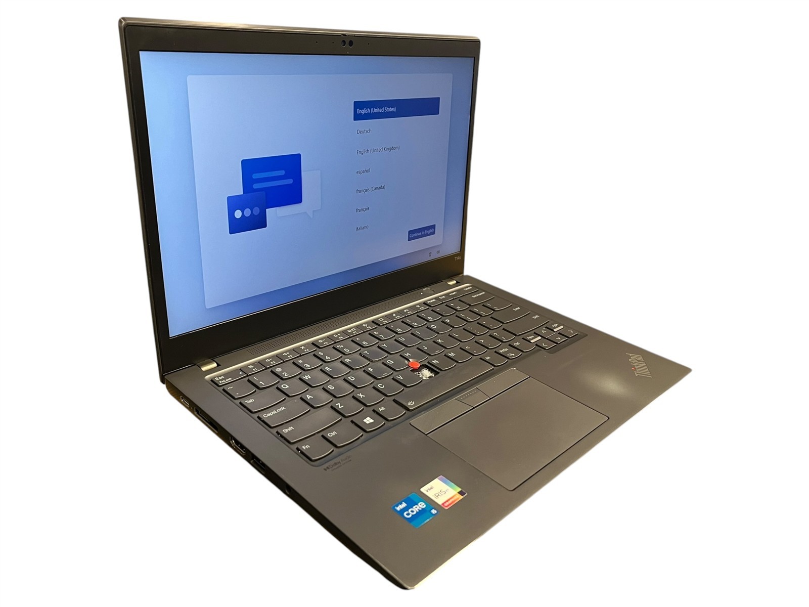 Lenovo ThinkPad T14s Gen 2i i5-1135G7 2.40GHz 16GB DDR4 512GB W11PRO 14″ Laptop