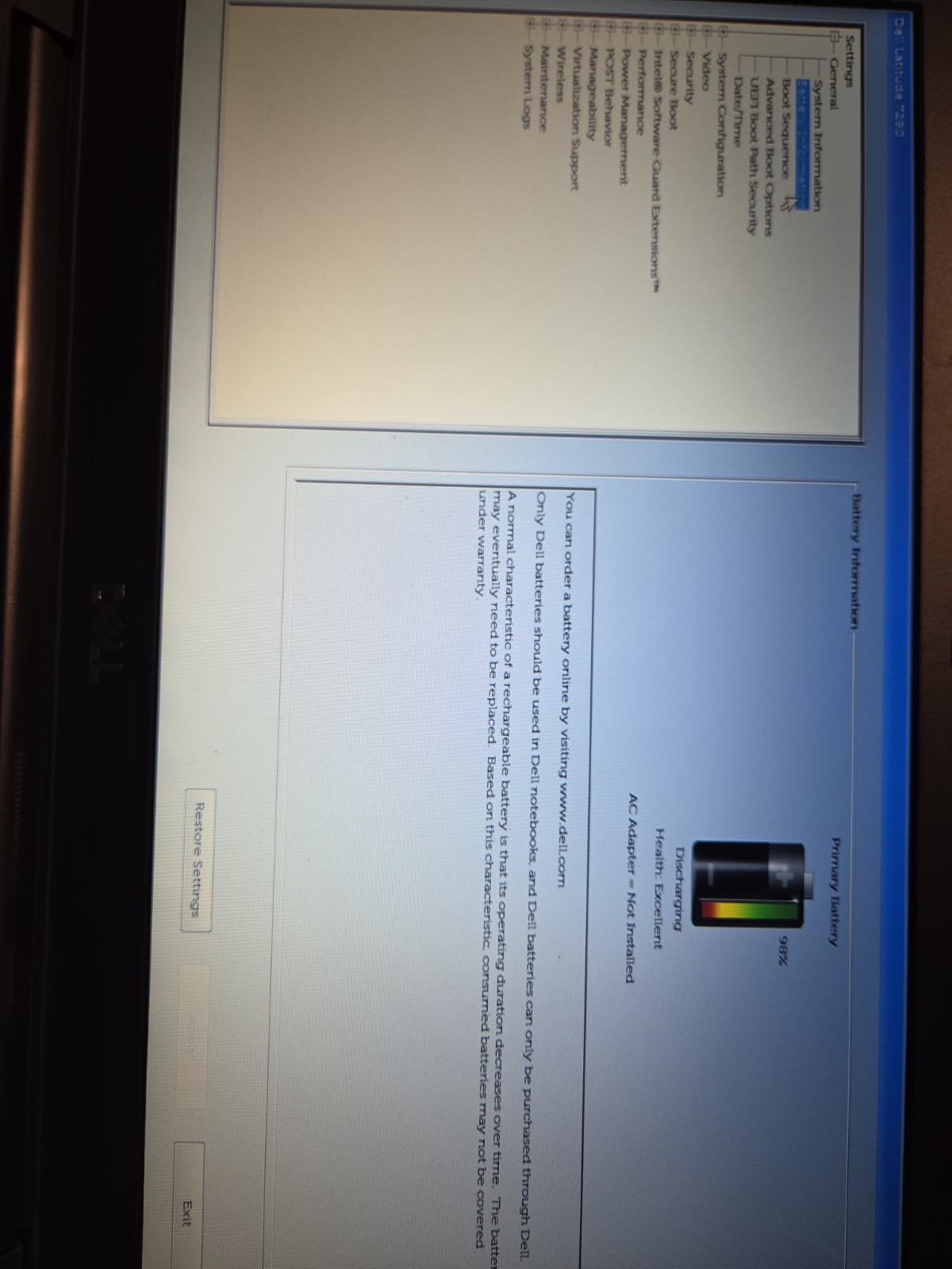 Dell Latitude 7290 – Intel i5-8350U – 8GB RAM – 256GB