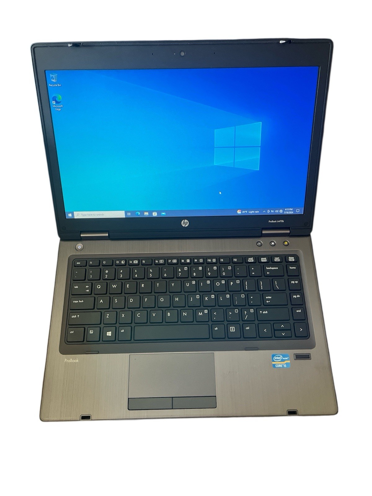 HP ProBook 6470B intel i5-520M 2.67GHz 8GB RAM 750GB WIN 10 Home-No Activation