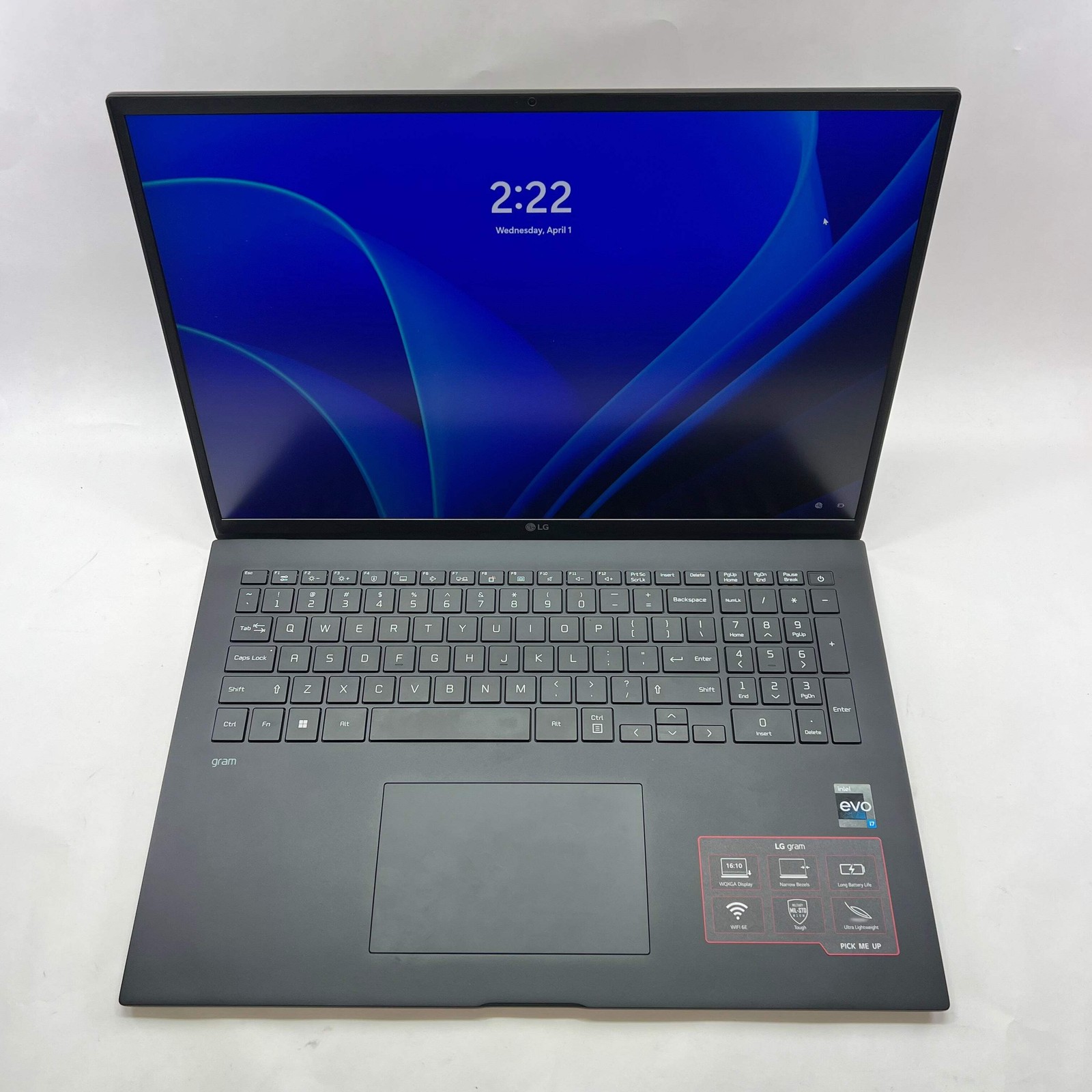 LG Gram 17ZB90R 17″ i7-1360P 2.2GHz 16GB RAM 1TB SSD