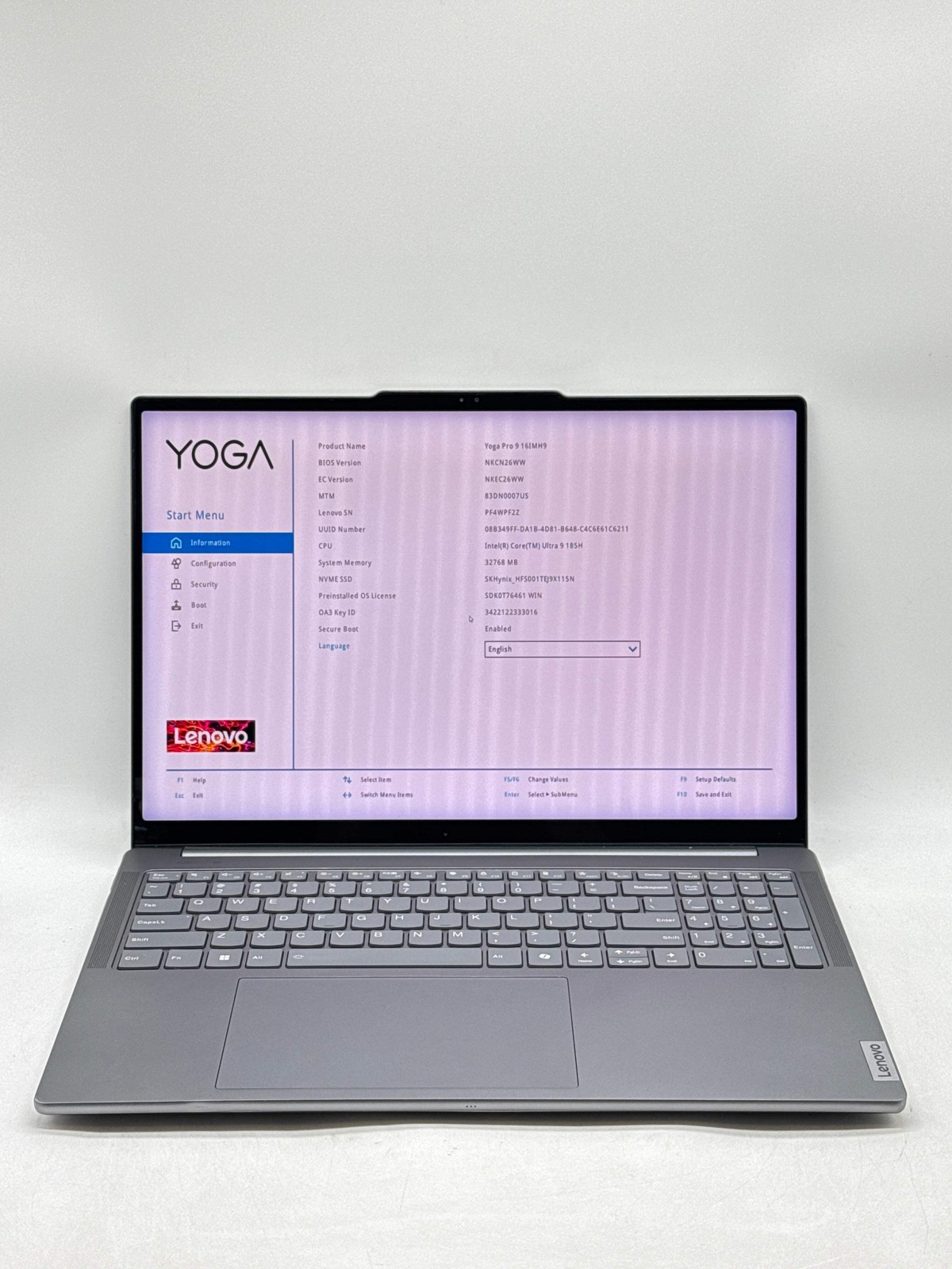 Lenovo Yoga Pro 9 16IMH9 16″ 3.2K Core Ultra 9 185H TB SSD 32GB RAM RTX 4060 8GB