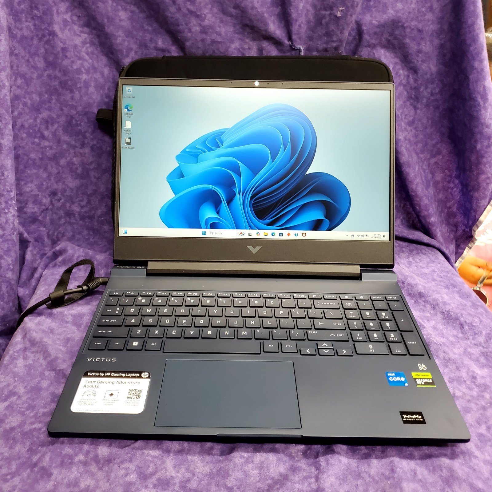 💥OPEN BOX💥HP VICTUS GAMING LAPTOP 15-FA0031DX 15.6″ 12TH GEN INTEL I5 2 GHZ