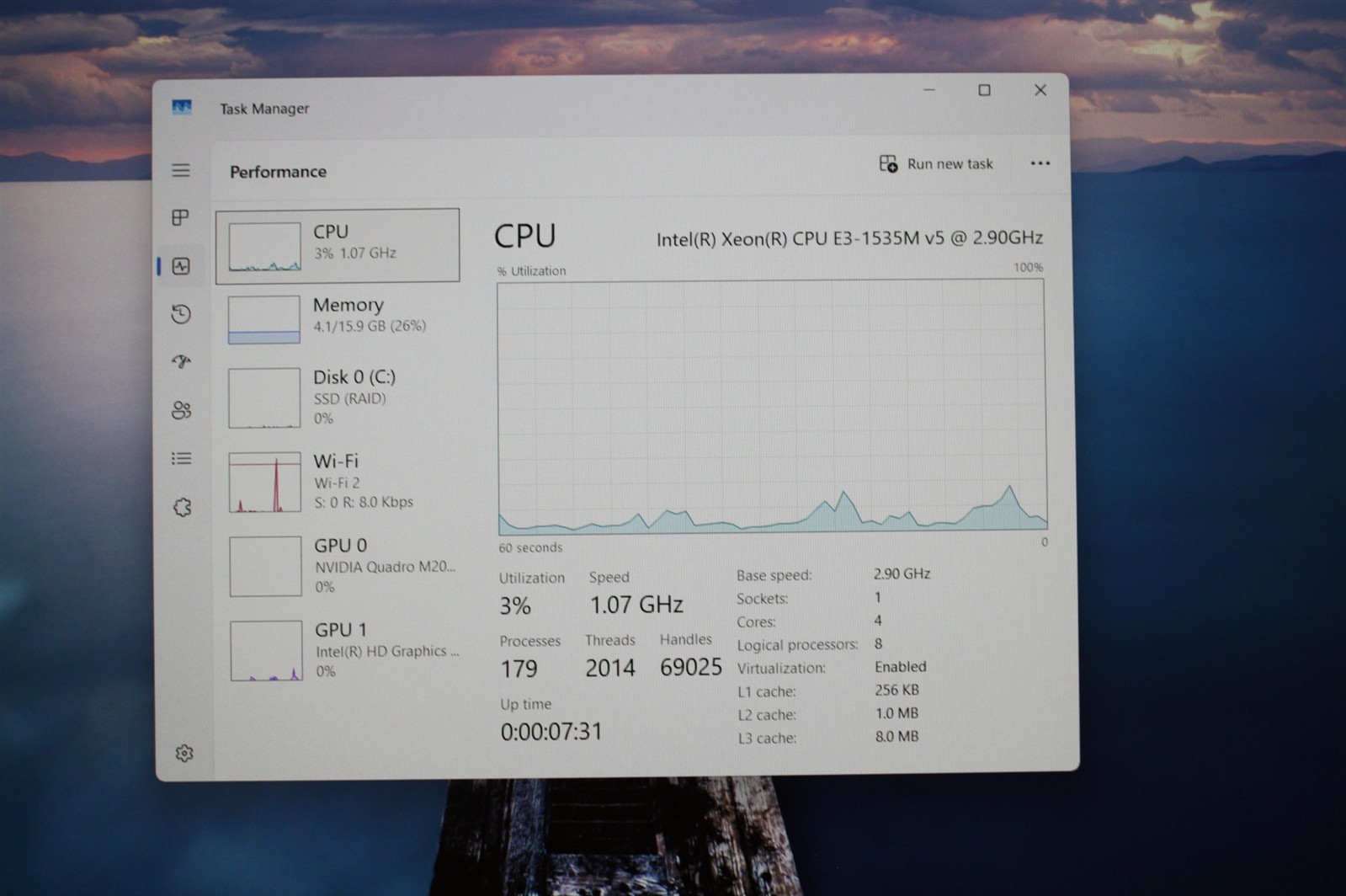 15.6″Dell Precision 7510 Xeon E3-1535M 2.90GHz RAM 16GB SSD 256GB/Camera issue