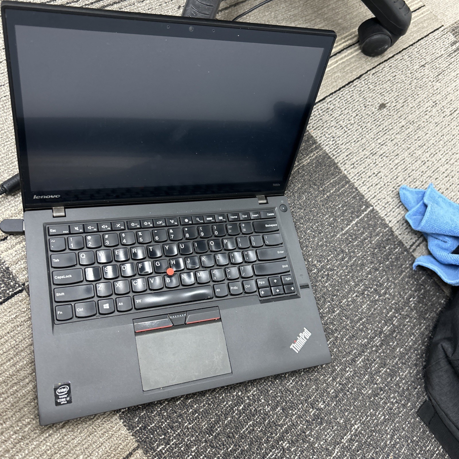 Lenovo Thinkpad T450s 20BW i7-no internal storage drive (Boots to BIOS)