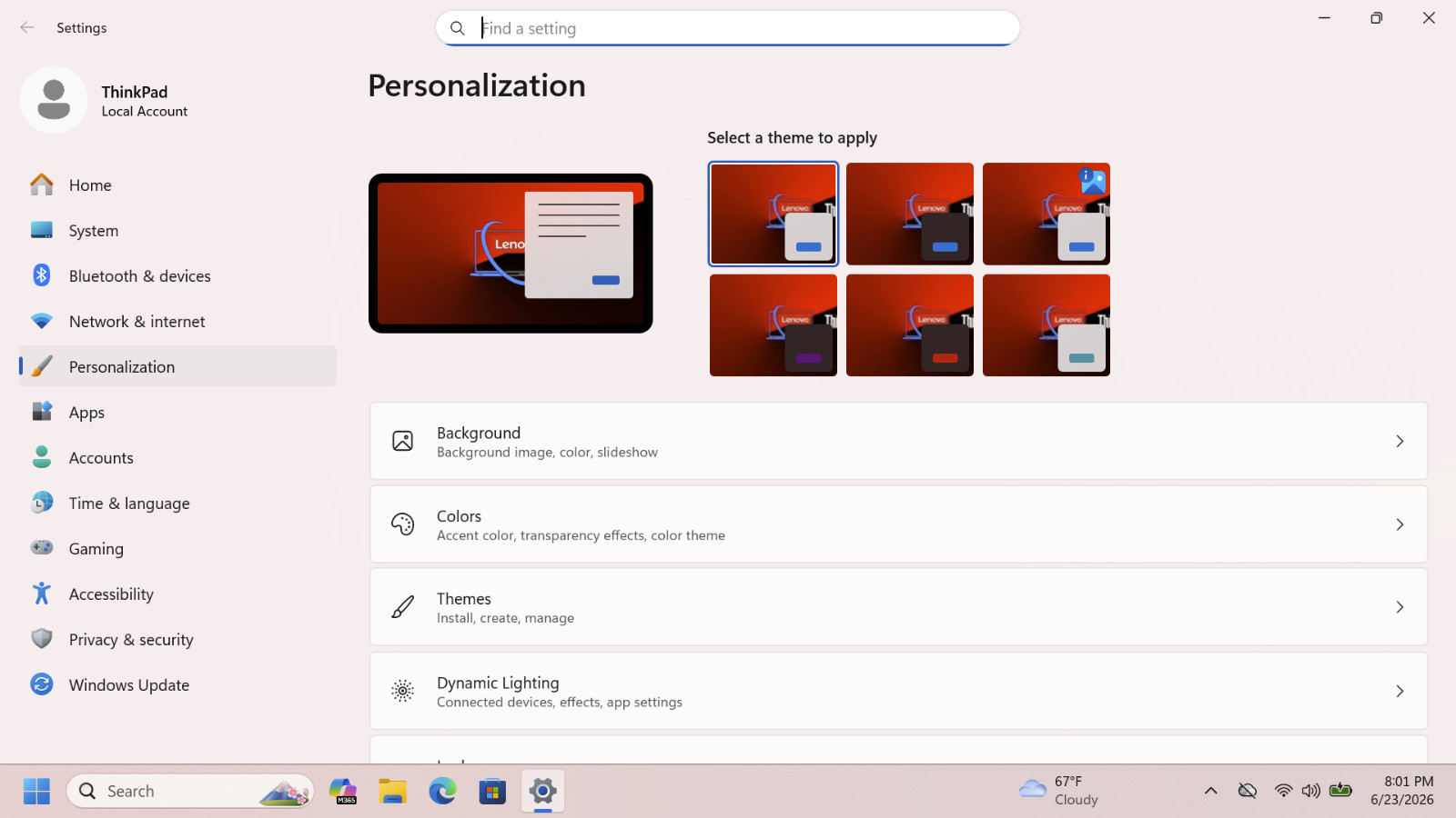 Lenovo ThinkPad T490s (256GB SSD, Intel i5-8365U @1.6GHz ,8GB) [Win 11 Pro 25H2]