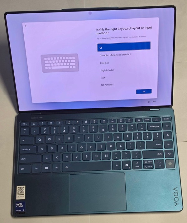 Lenovo Slim 9i 83CX0005US Ultra 7-258V, 32GB RAM 1TB SSD, 14.0″ 4K 3840×2400