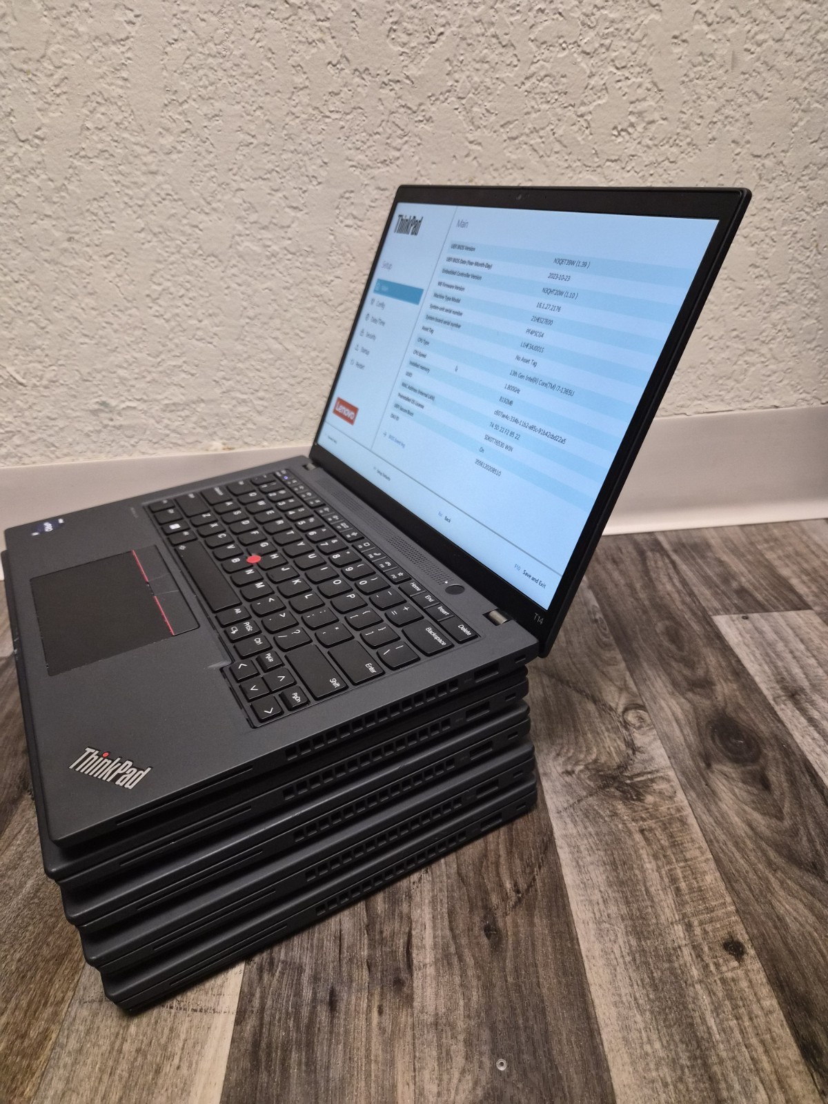 Lenovo ThinkPad T14 Gen 4 Core I7-13th Gen, NO SSD, 16GB RAM,