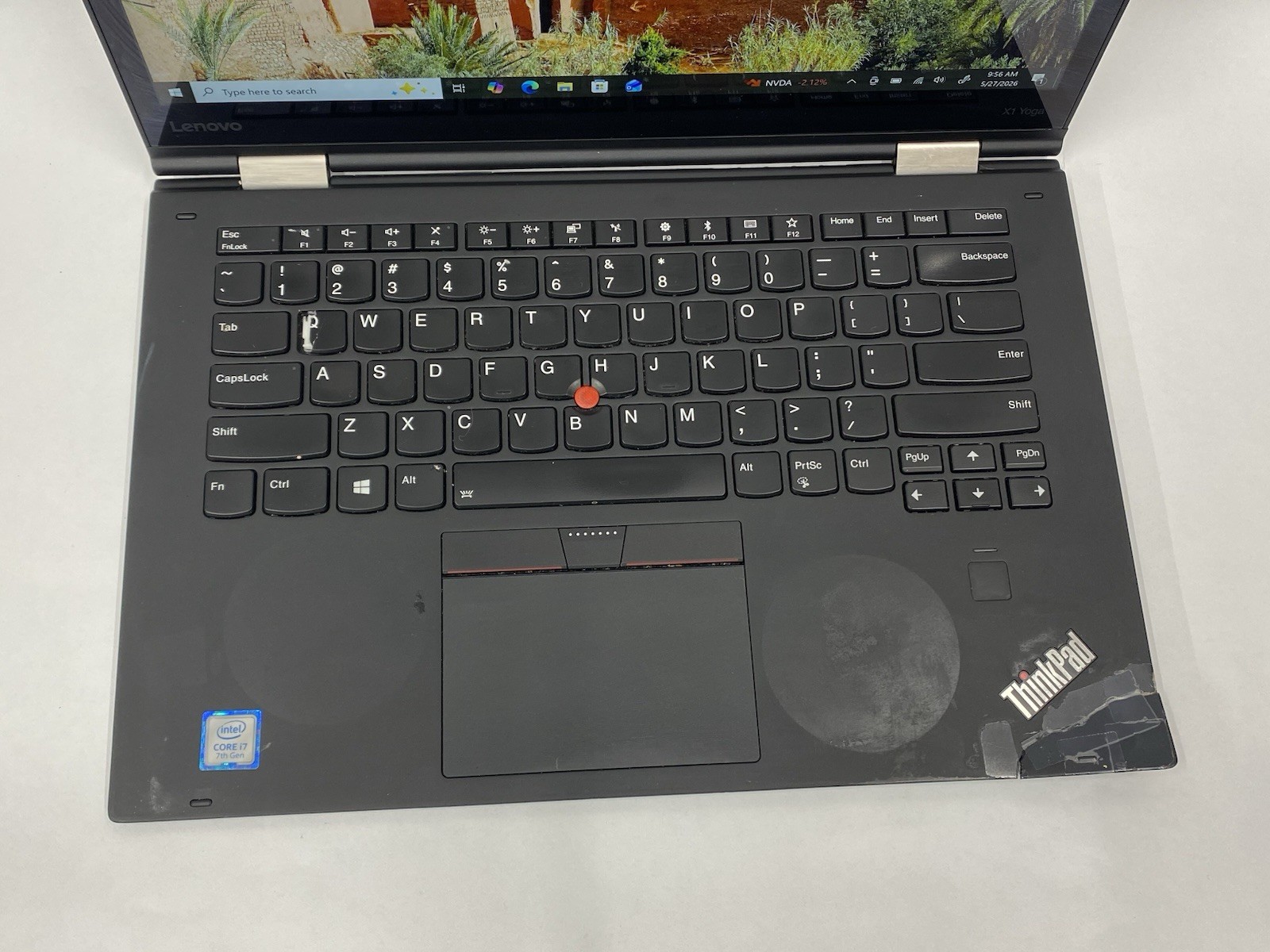 Lenovo X1 Yoga 2nd Gen – Grade B – Touch – i7-7500U – 8GB – 256SSD – W10P – READ