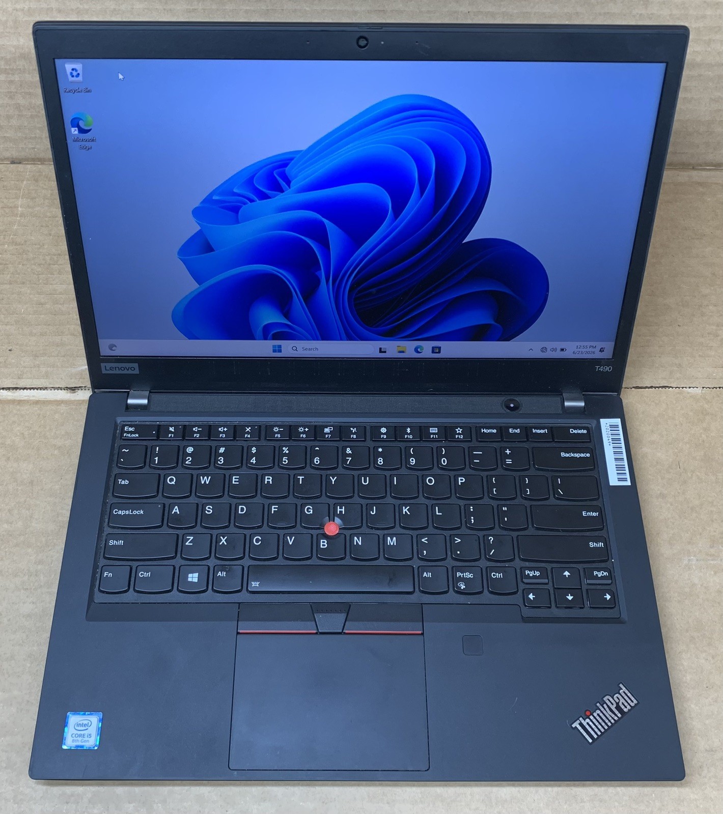 Lenovo ThinkPad T490s Intel Core i5-8265U@1.60GHz 8GB DDR4 RAM 240GB SSD WIN 11P
